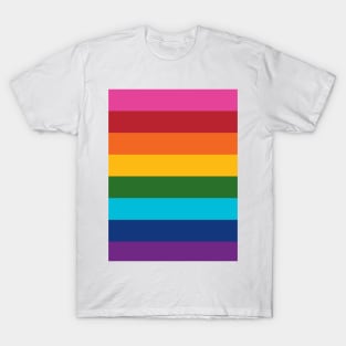 Pride Flag--Gilbert Baker's Original Design T-Shirt